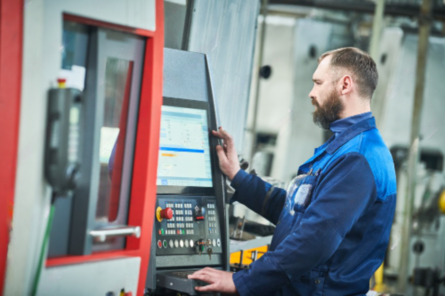 CNC Glager machines cutting metal in Albania cnc